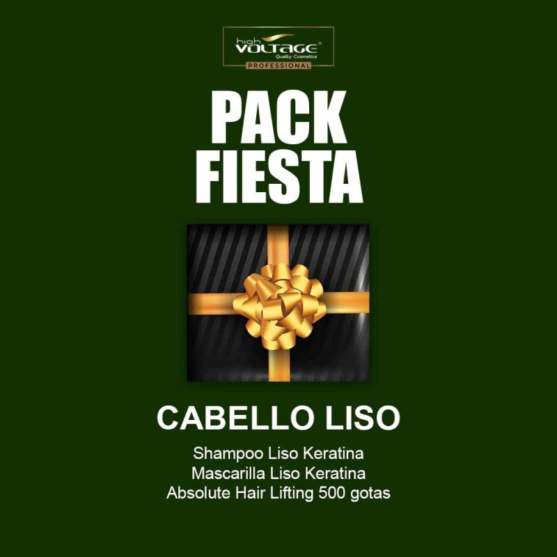 PACK FIESTA Cabello Liso Keratina - Shampoo + Mascarilla Organic Liss