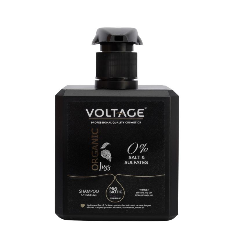 Shampoo Antivolume Organic Liss - Tratamiento Keratina Voltage Cosmetics