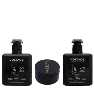 Pack Especial Organic Liss: Shampoo + Mascarilla + Tratamiento Organic Liss
