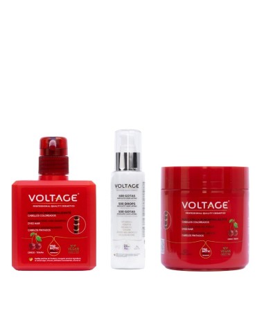 Shampoo + Mascarilla Cerezo Terapia + Absolute Hair Lifting - Voltage Cosmetics