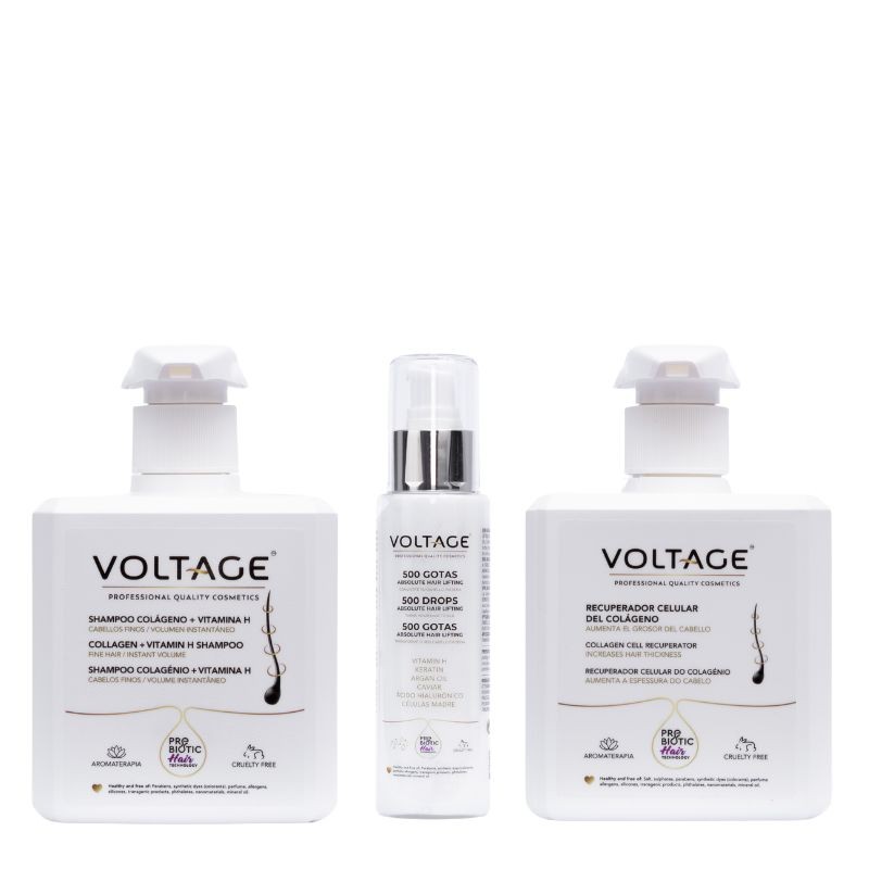 Champú Colágeno Vitamina H + Recuperador de Colágeno + Absolute Hair Lifting