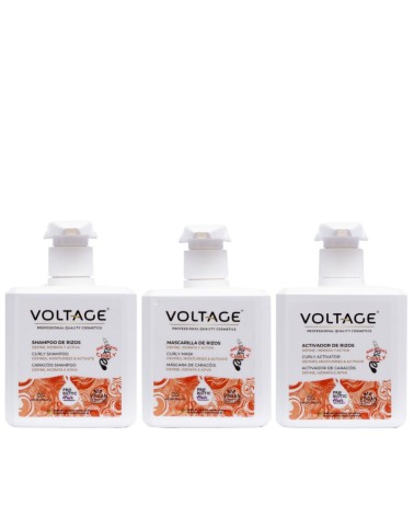 Pack Completo Método Curly - Shampoo para rizos + Mascarilla para rizos + Activador de rizos - Rizos perfectos