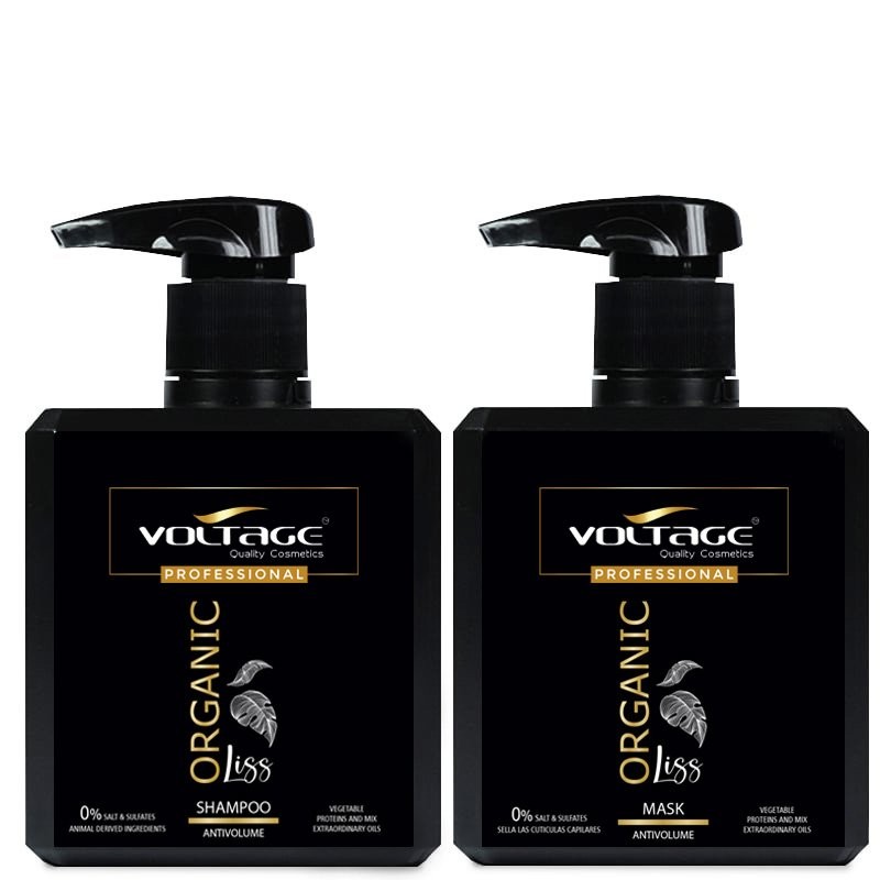 Shampoo + Mask Antivolume Organic Liss