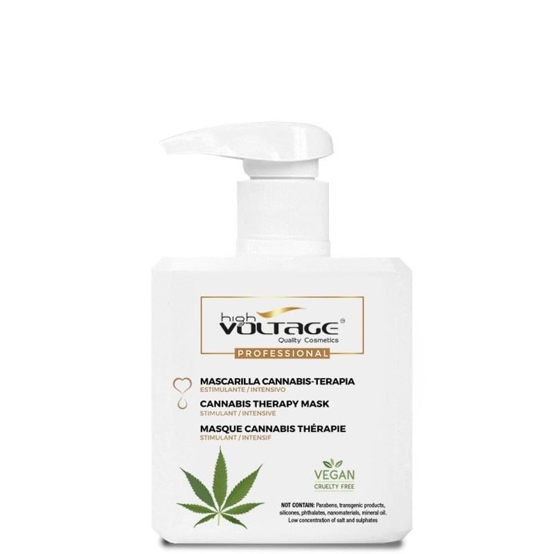 Cannabis Therapy Mask - Without Sulphates and Salt - Voltage Cosmetics